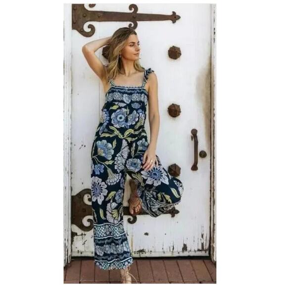 Free People Bali Albright Jumpsuit Size XS - Picture 5 of 14